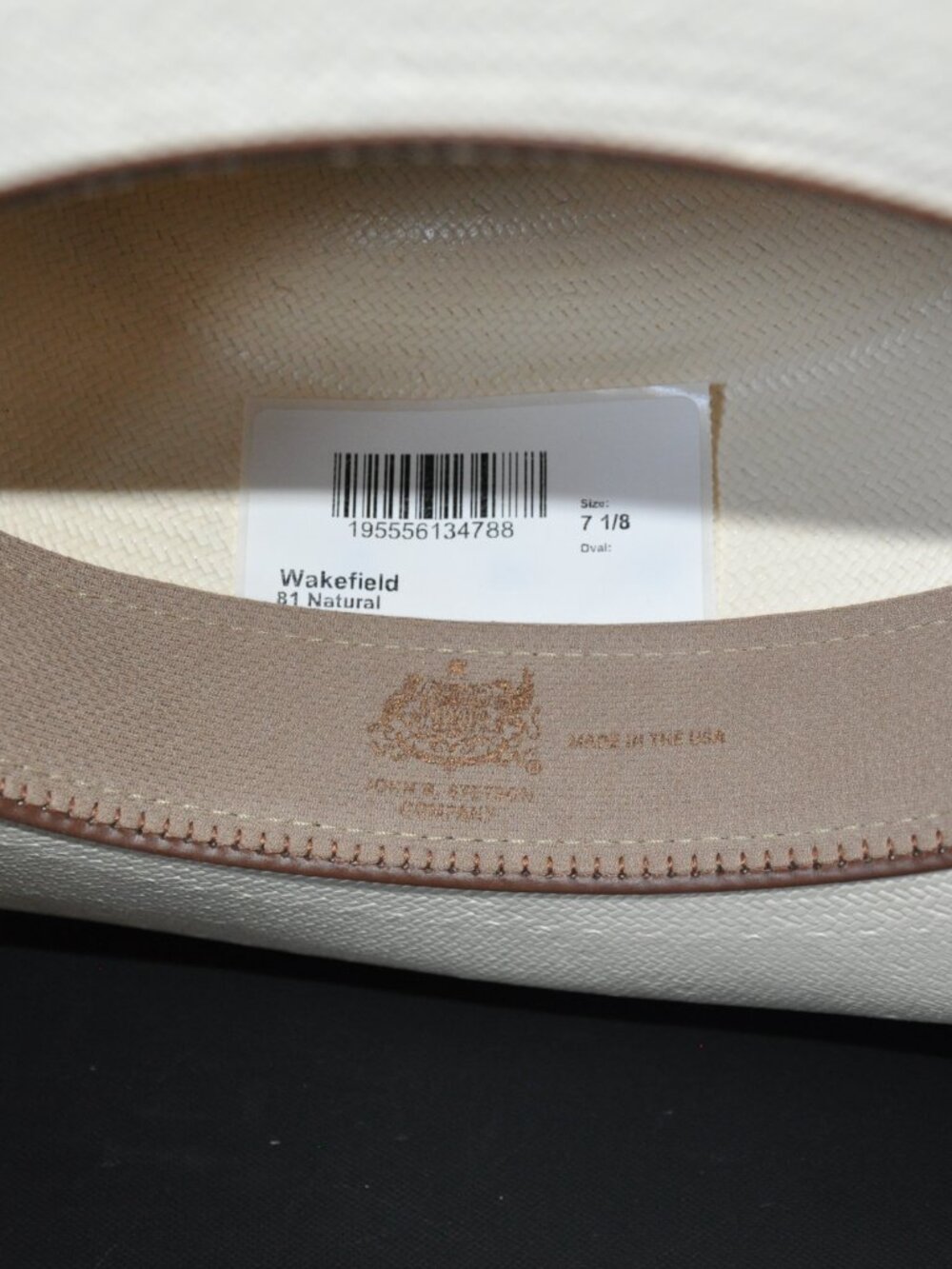 Stetson Wakefield Straw Hat - Picture 6 of 7